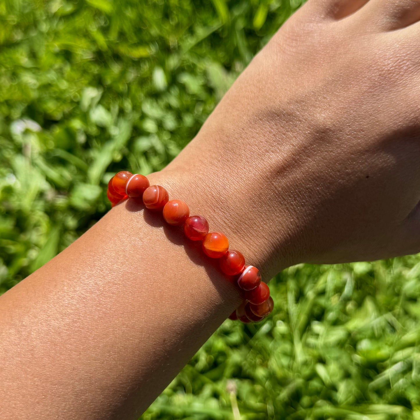 Bracelet en cornaline