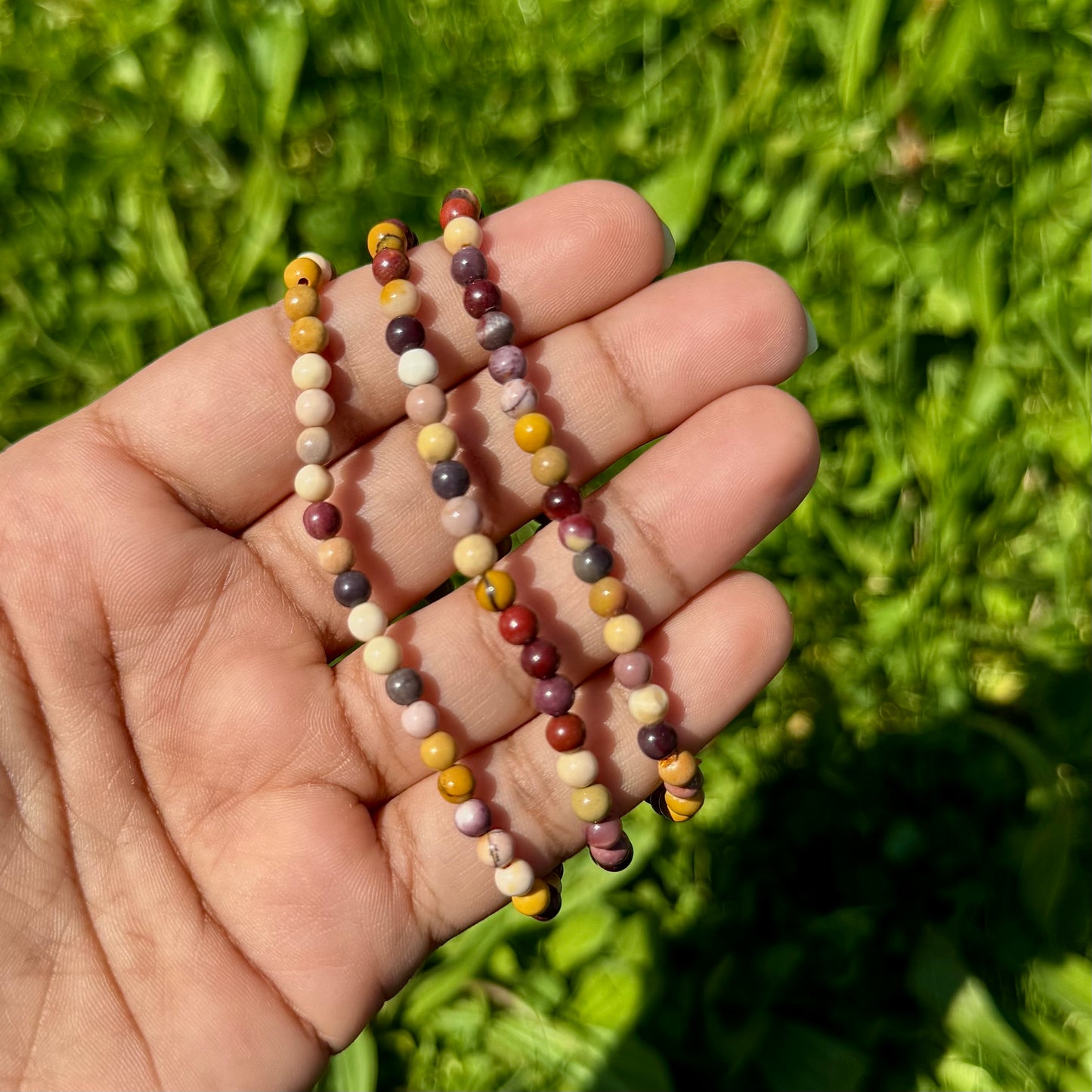 Bracelet en Jaspe Mokaite