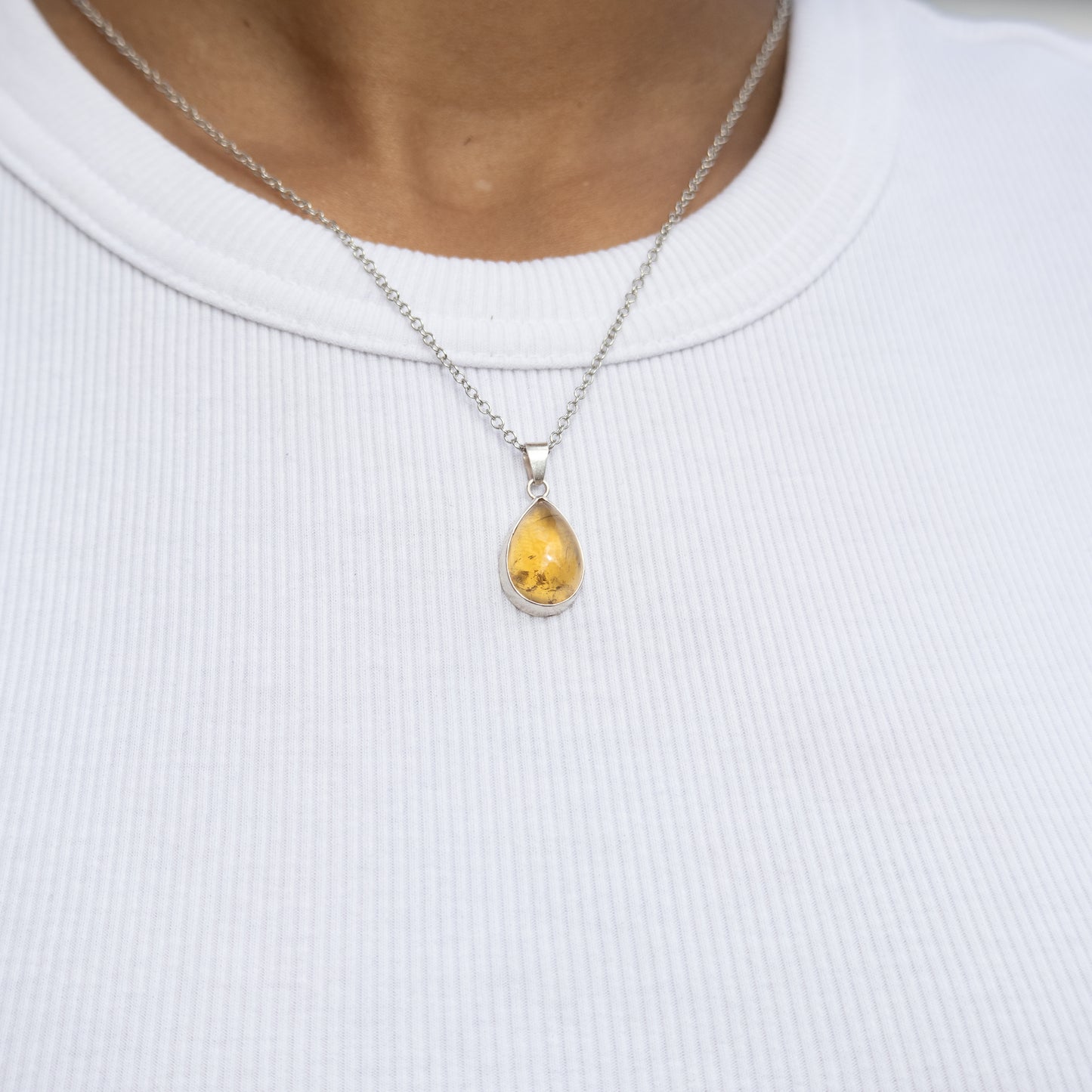 Pendentif en Citrine