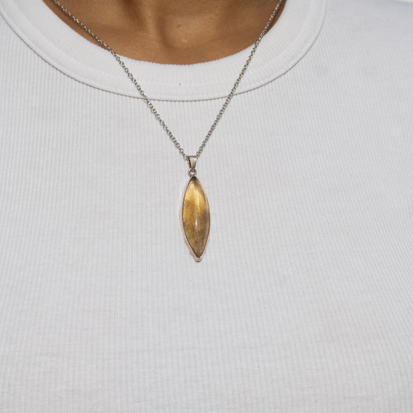 Pendentif en Citrine