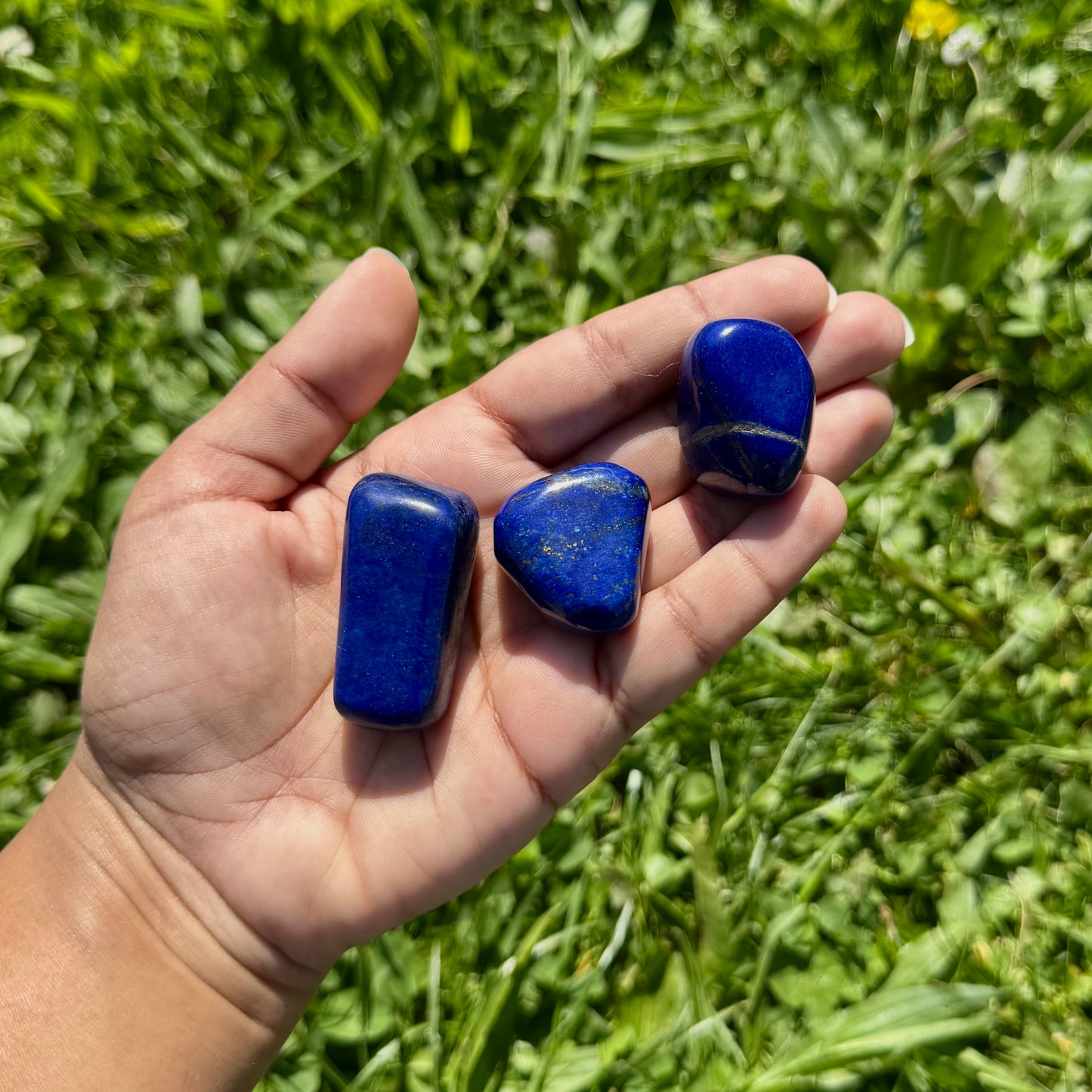 Pierre roulée lapis lazuli