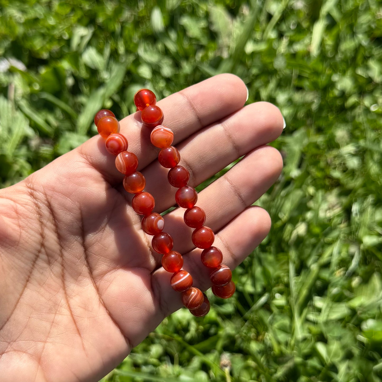 Bracelet en cornaline