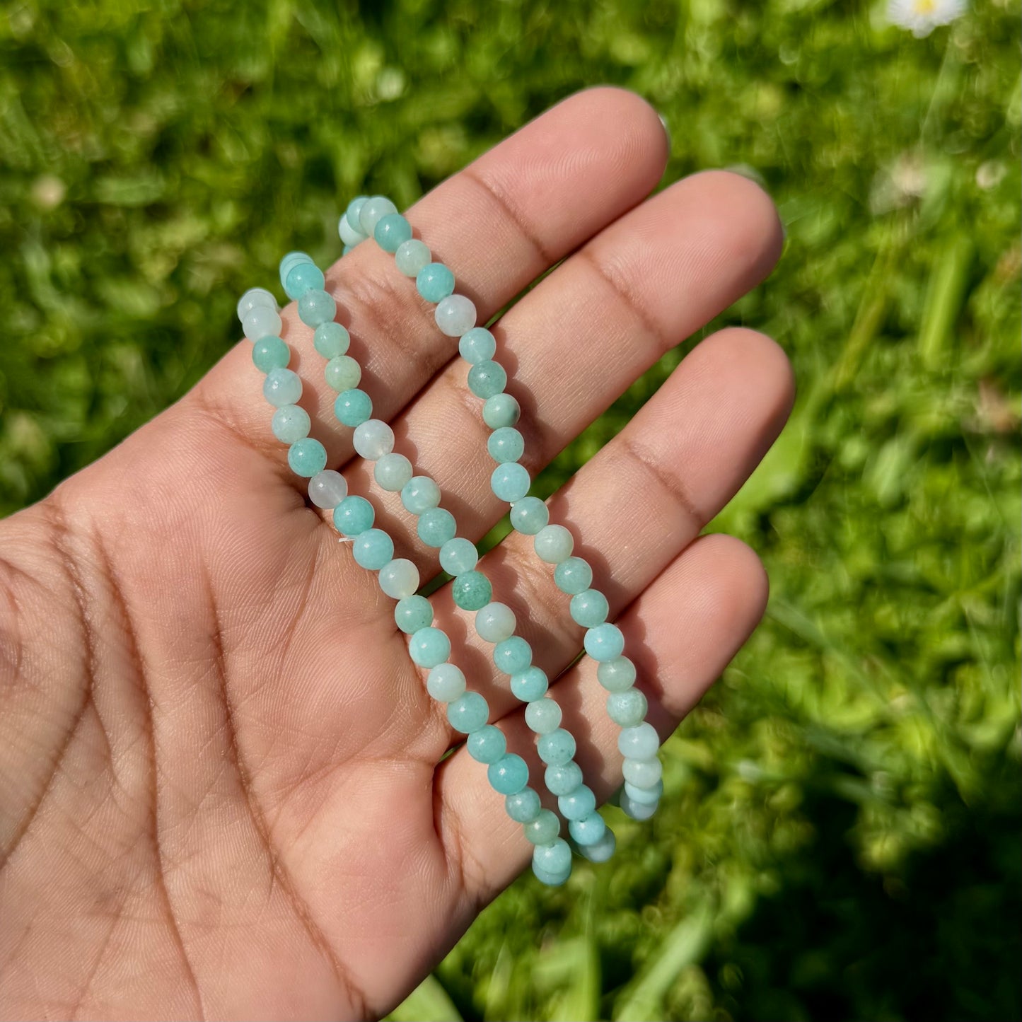 Bracelet en Amazonite 4mm