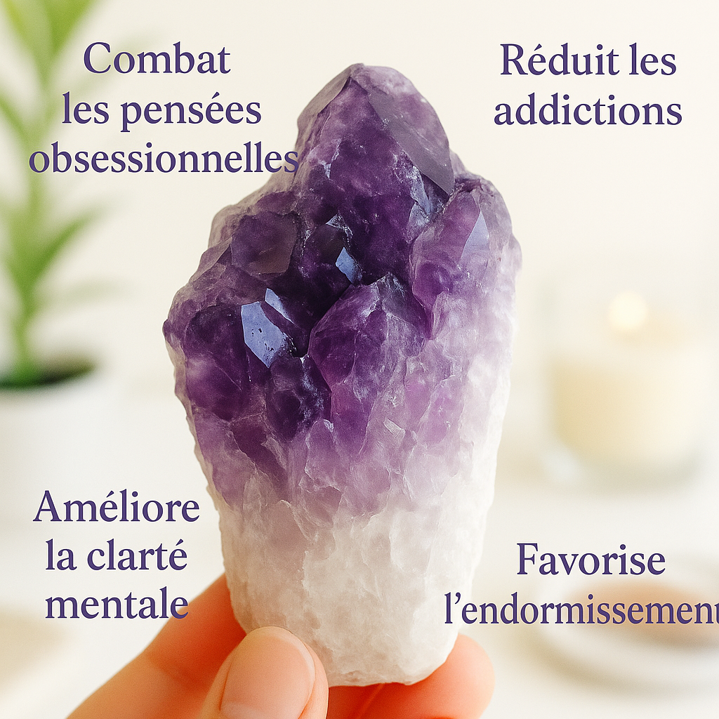 Galet en Améthyste