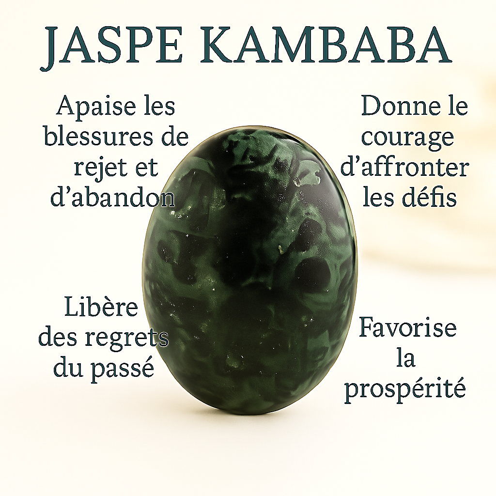 Pendentif en Jaspe Kambamba
