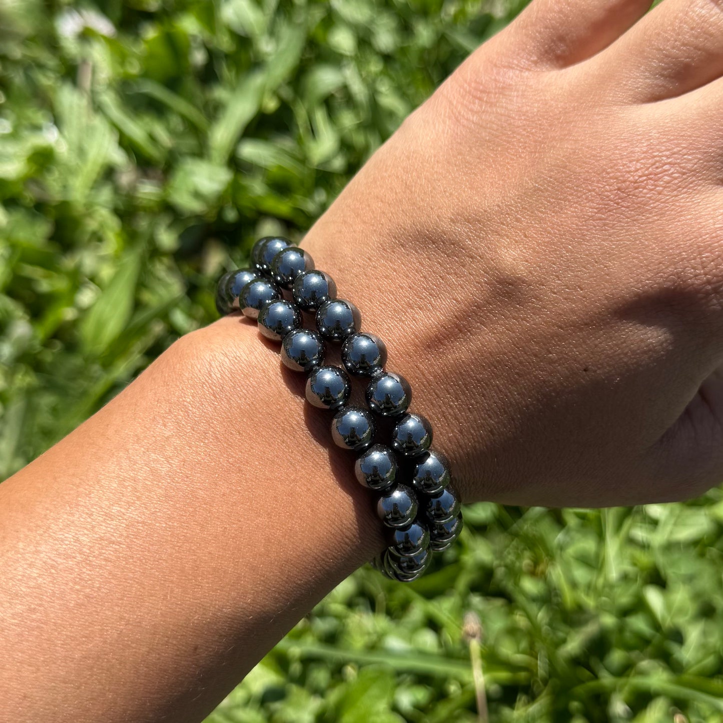 Bracelet en Hématite