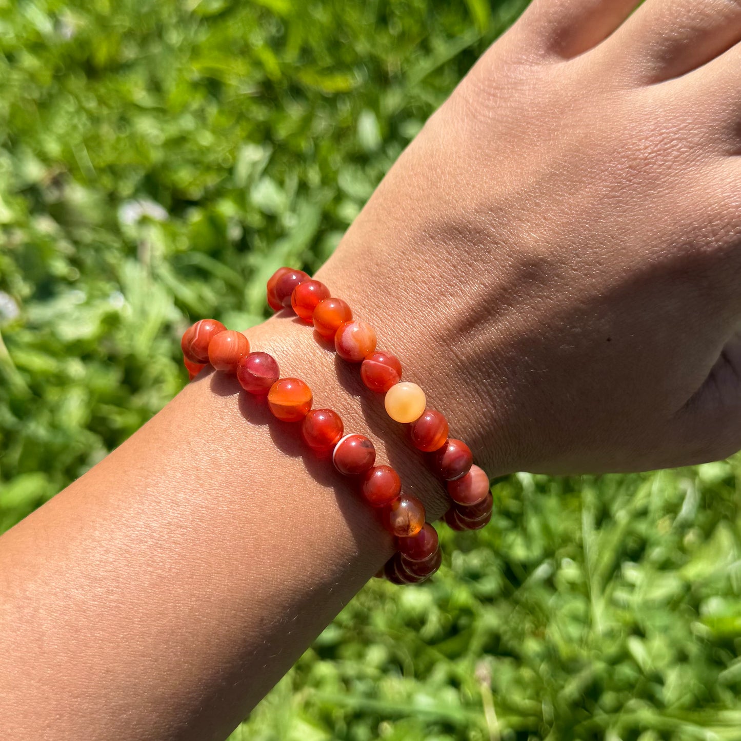 Bracelet en cornaline