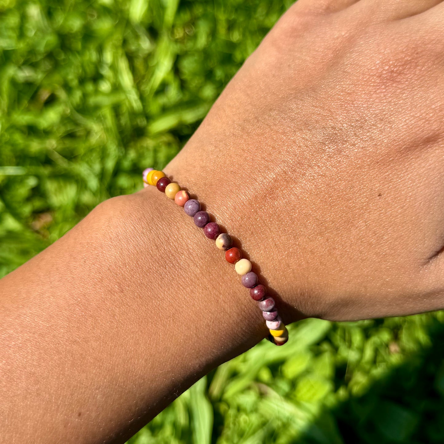 Bracelet en Jaspe Mokaite