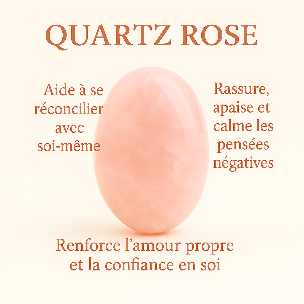 Colliers de perles en Quartz Rose