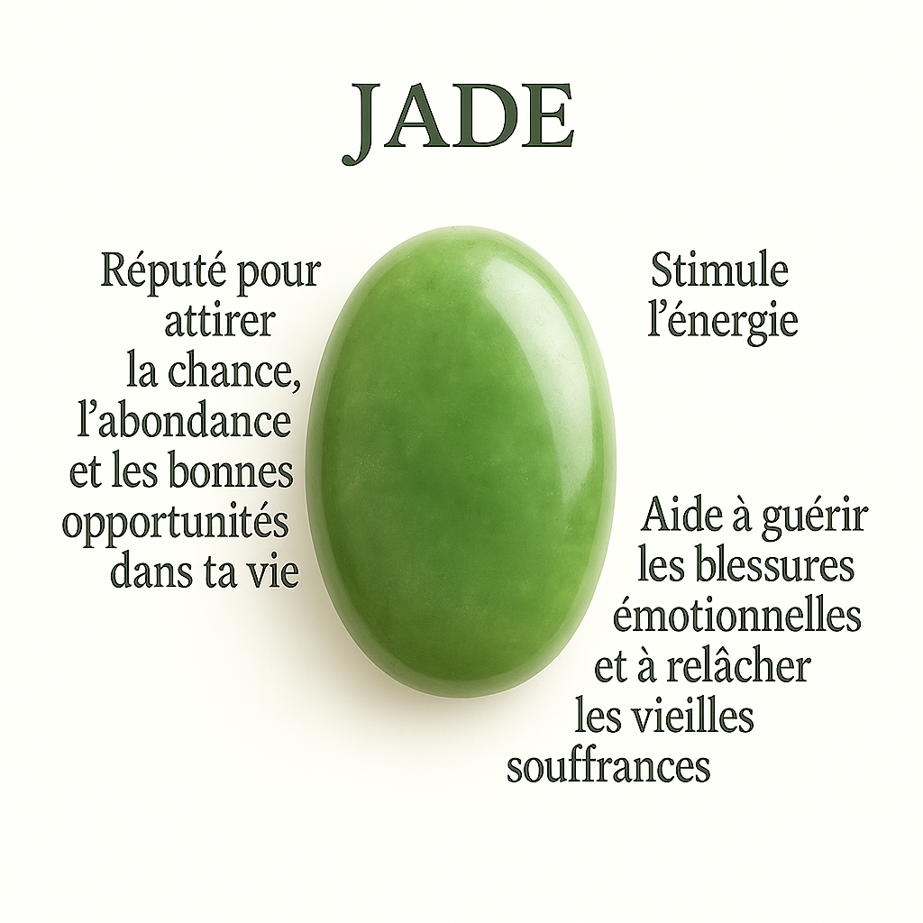 Colliers de perles en Jade