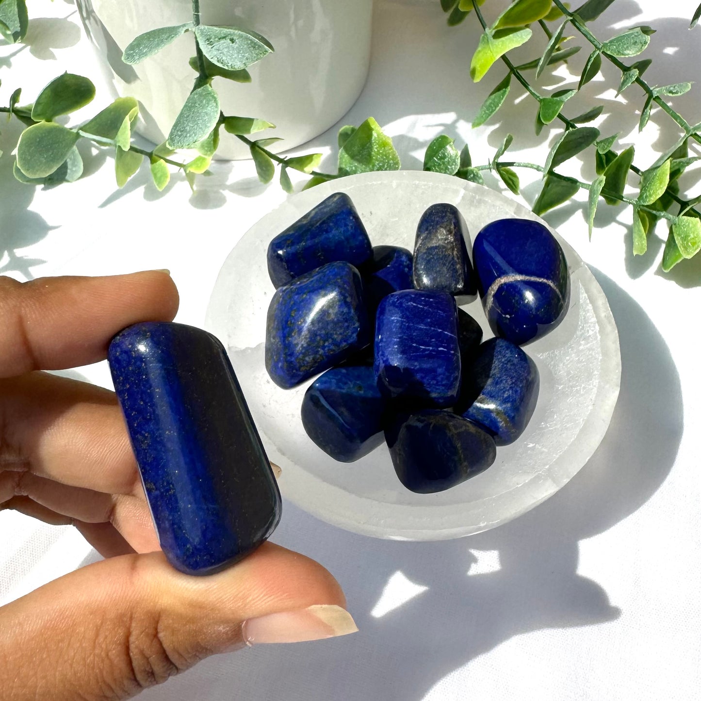 Pierre roulée lapis lazuli