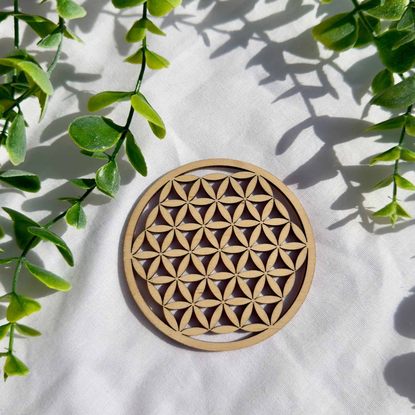 Fleur de vie en bois