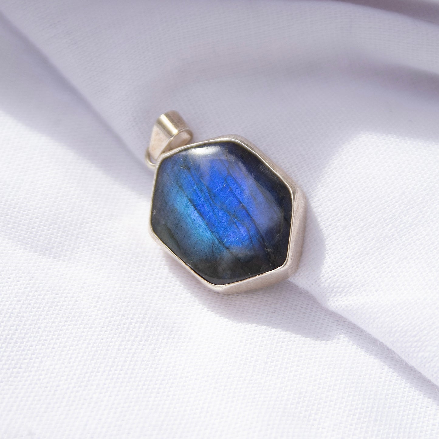 Pendentif en Labradorite
