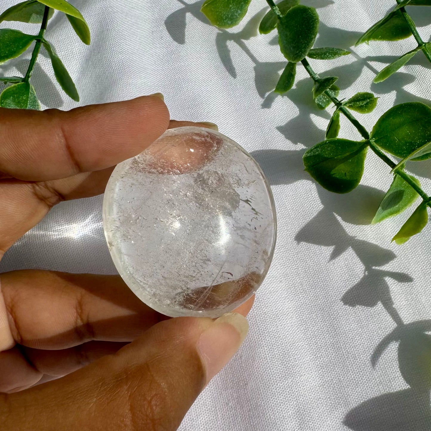 Galet en Cristal de Roche