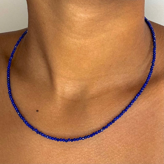 Colliers de perles en  Lapis-lazuli