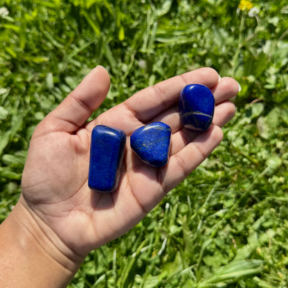 Pierre roulée lapis lazuli