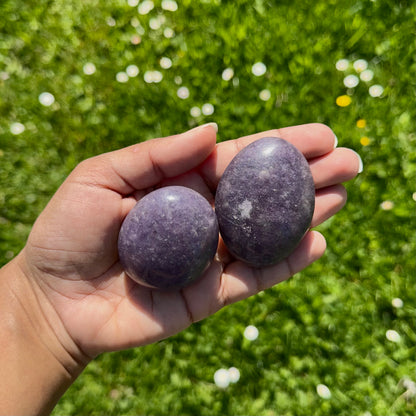 Galet en Lépidolite