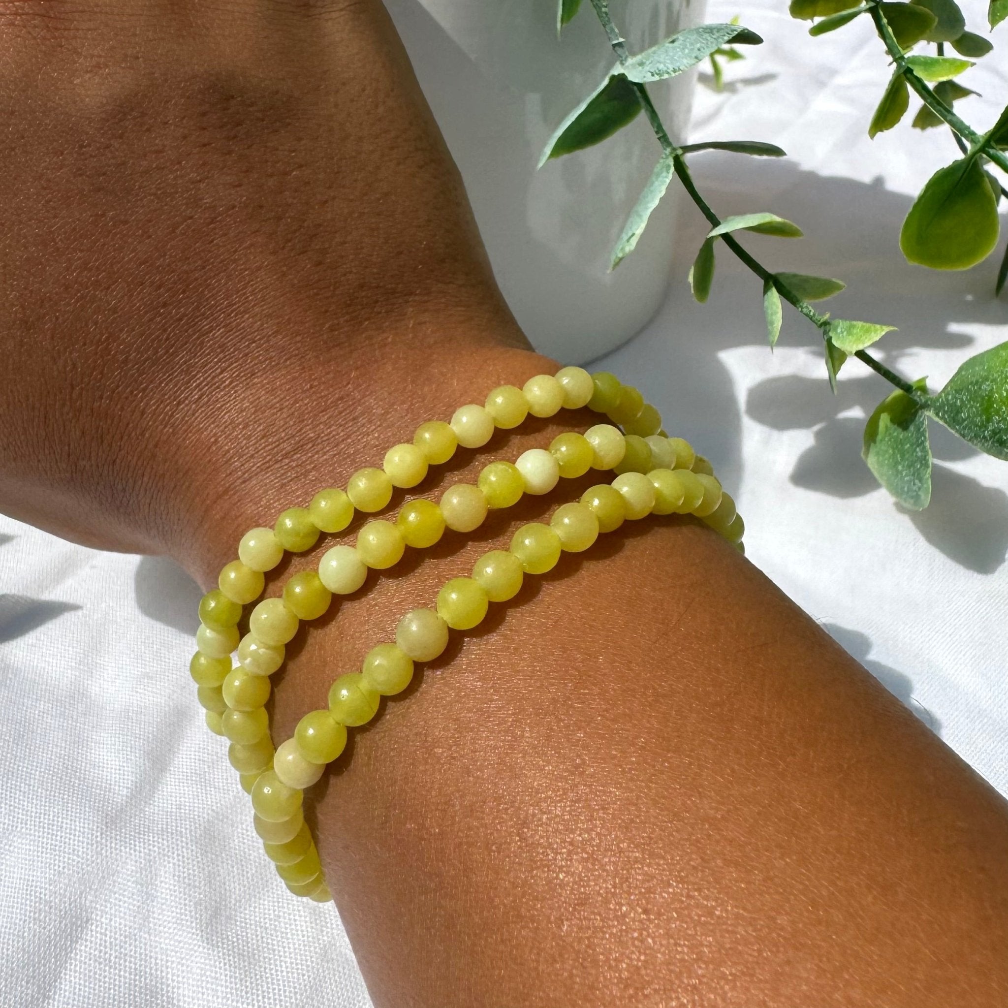 Bracelet en Jade 6mm