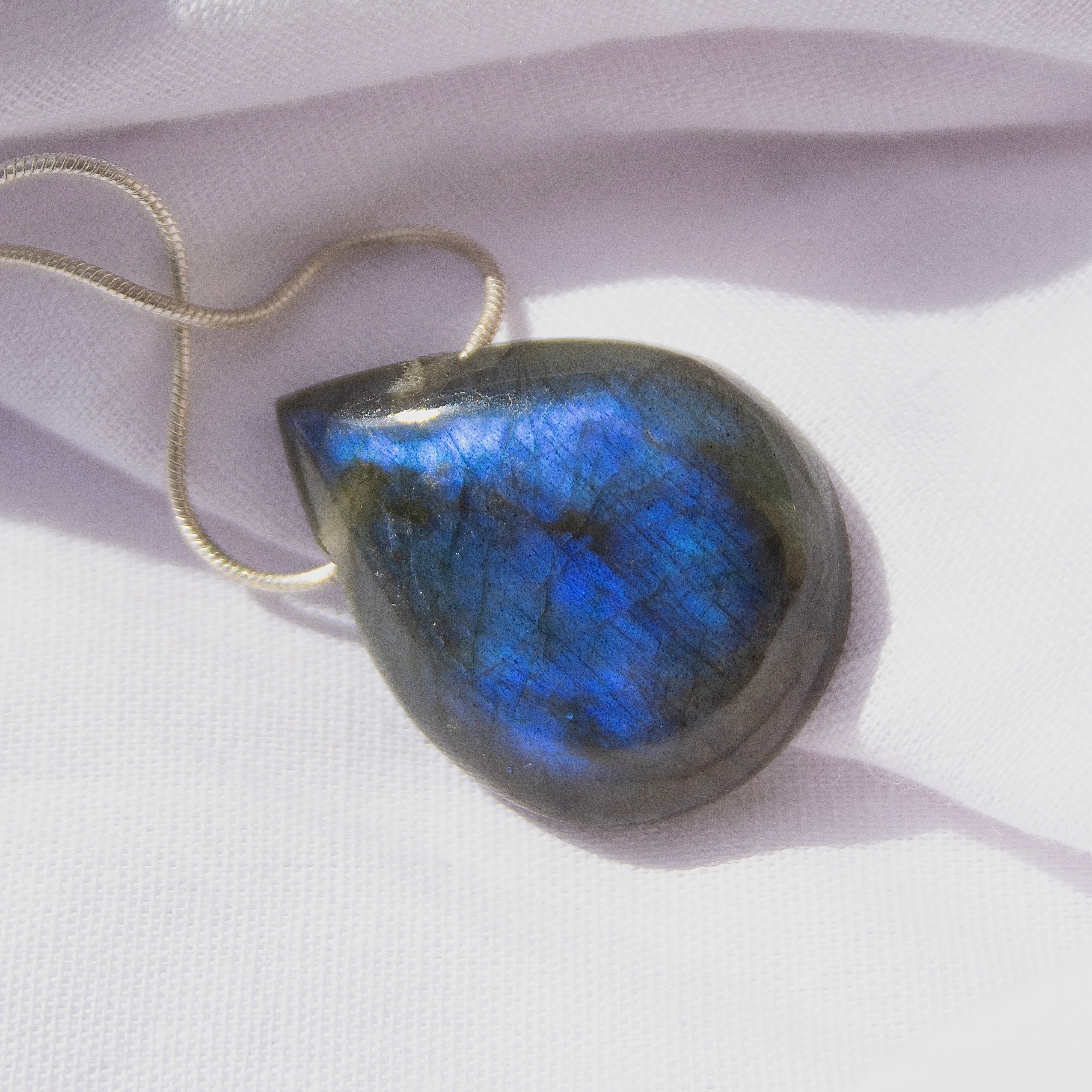 Pendentif en Labradorite