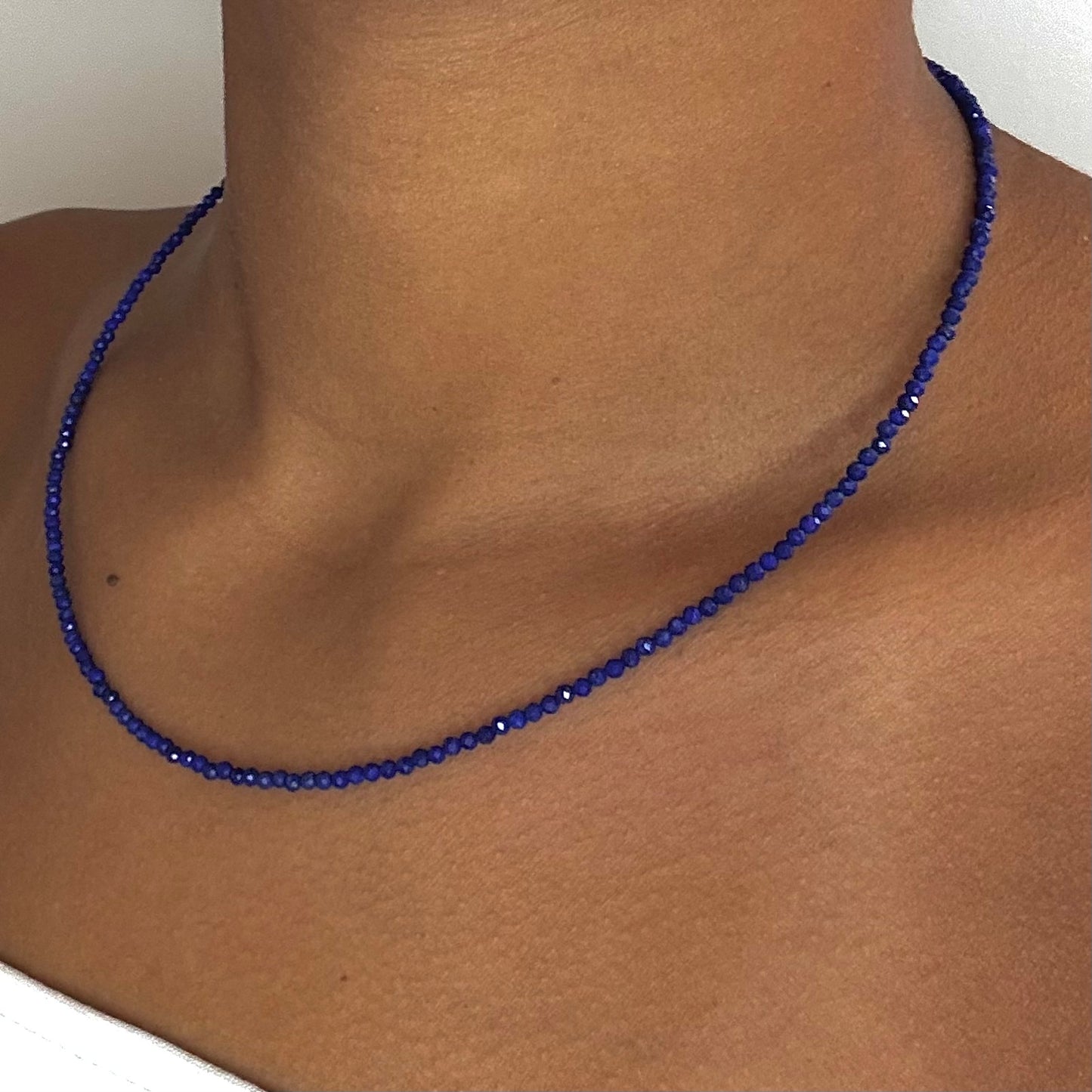 Colliers de perles en  Lapis-lazuli