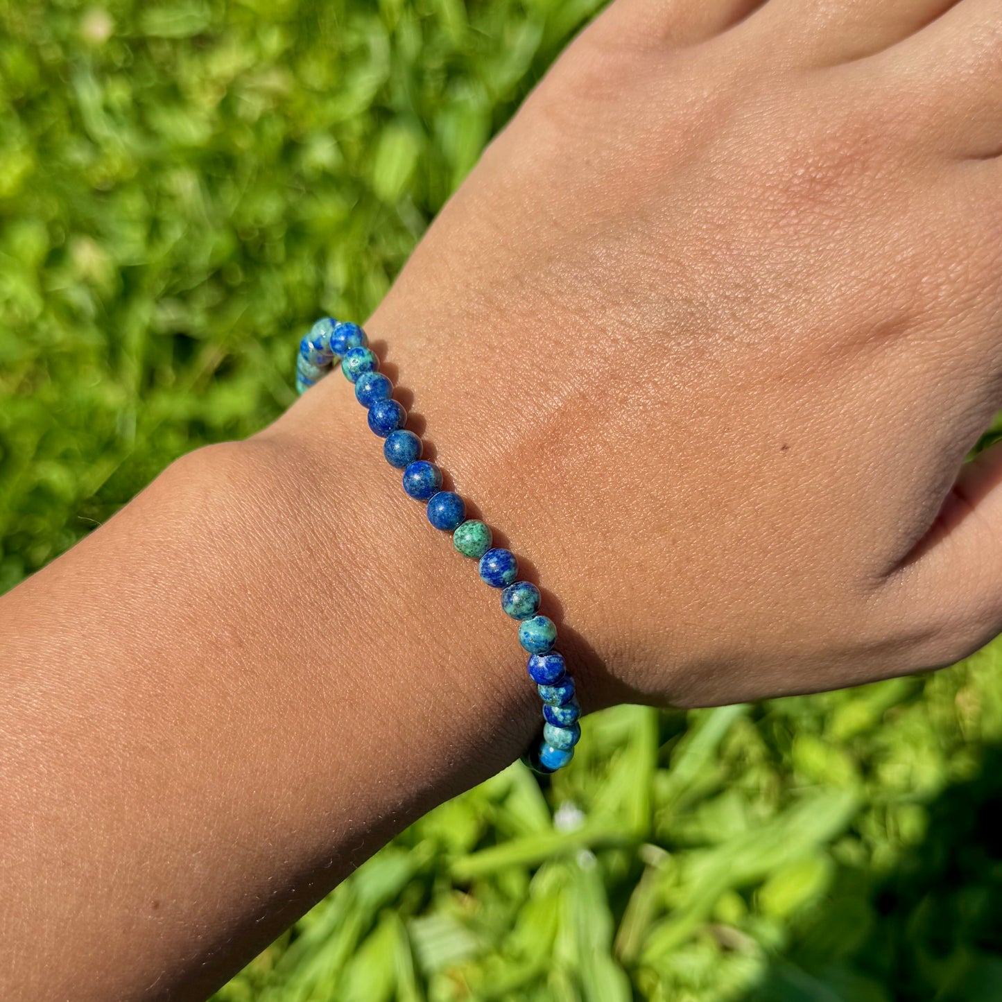 Bracelet en Azurite Malachite