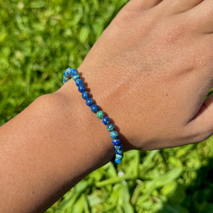 Bracelet en Azurite Malachite