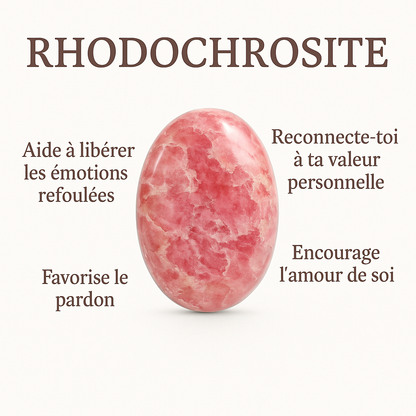 Pendentif en Rhodochrosite