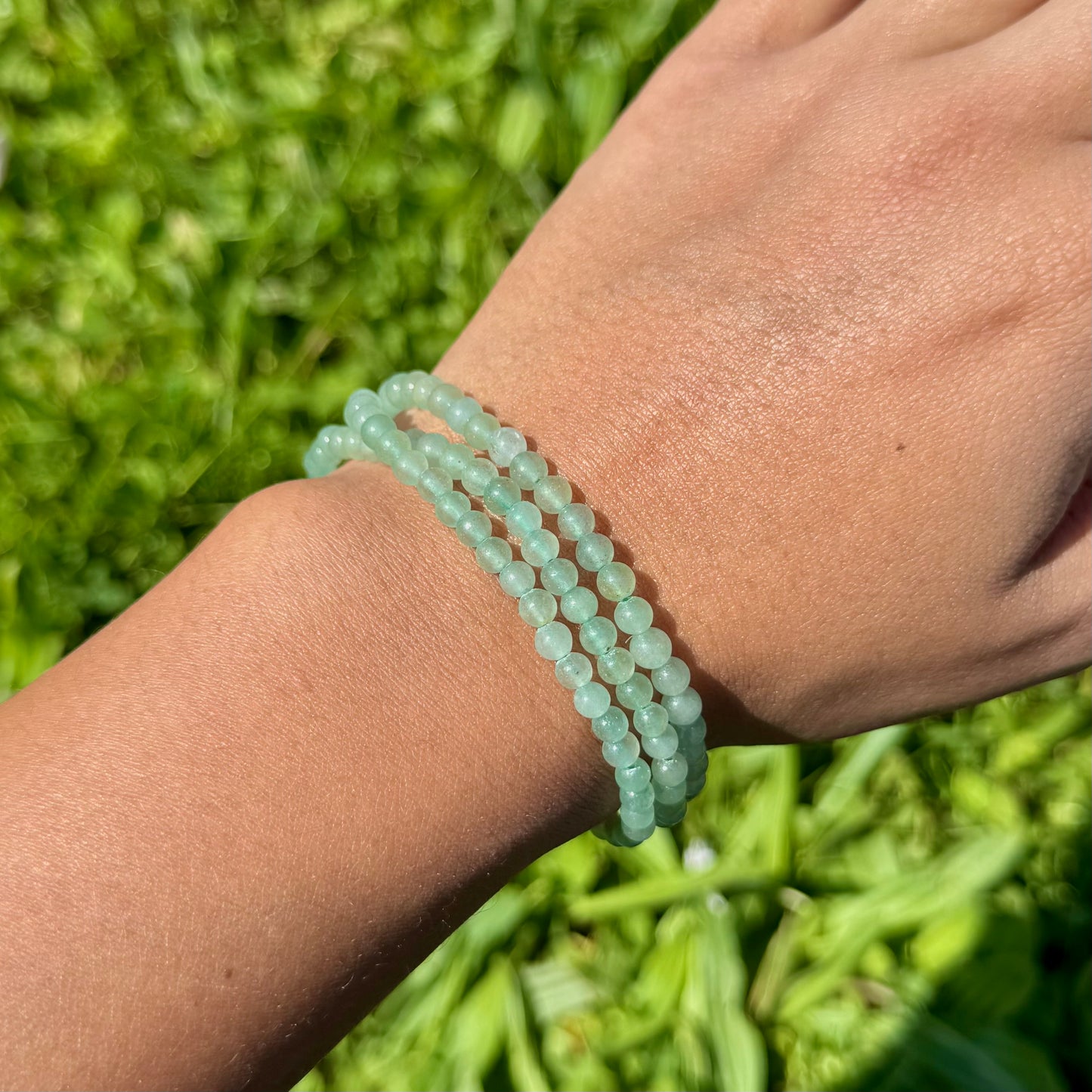 Bracelet en Aventurine 4mm