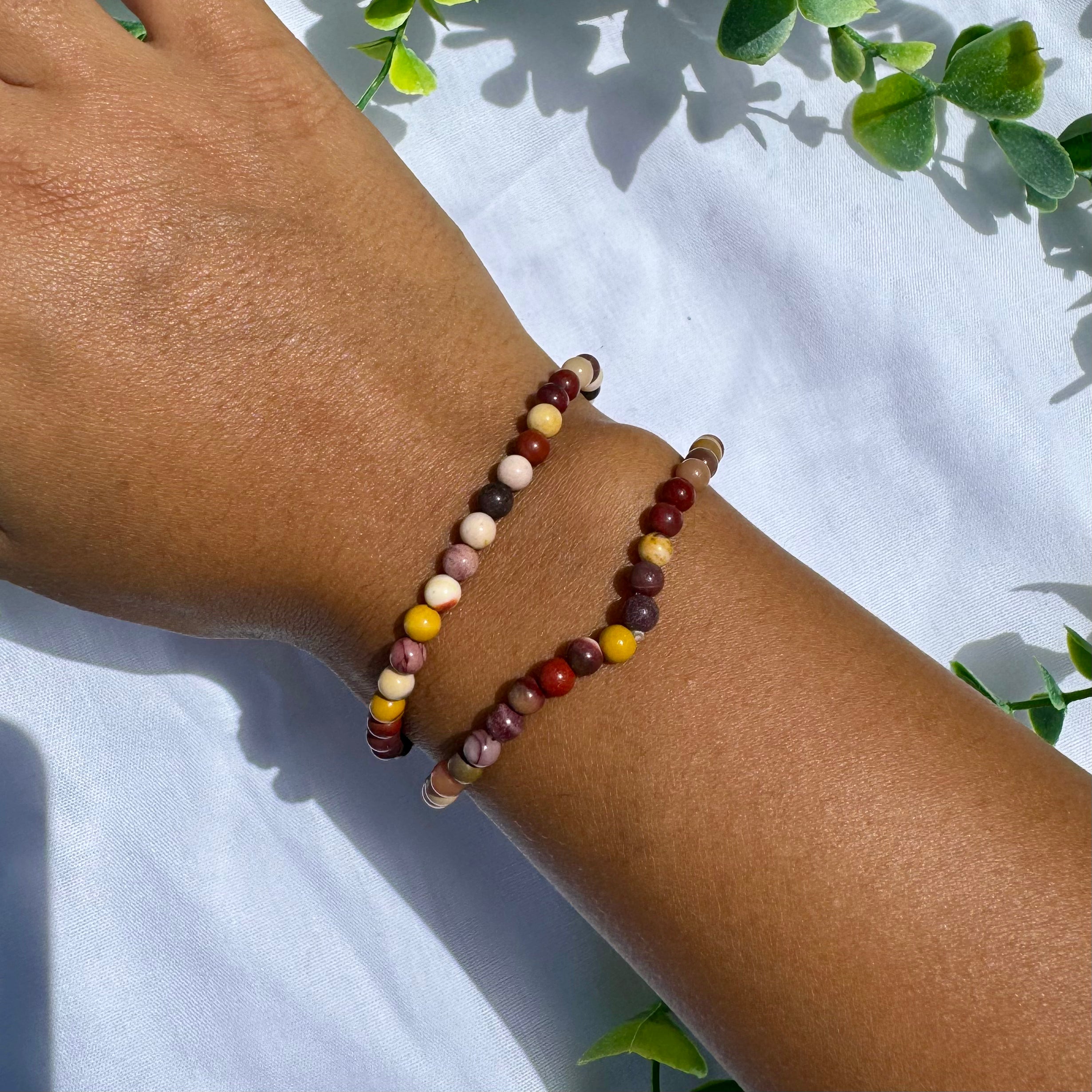 Bracelet en Jaspe Mokaite