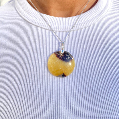 Pendentif en Septaria - Métanoïa