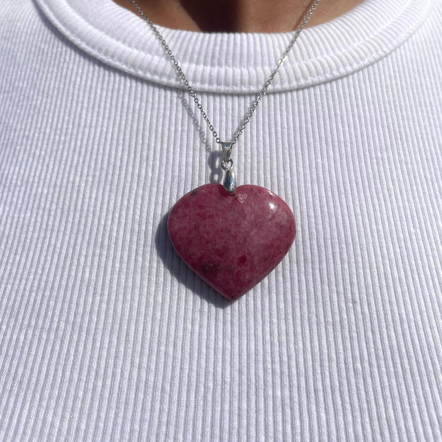 Pendentif en Rhodonite - Métanoïa