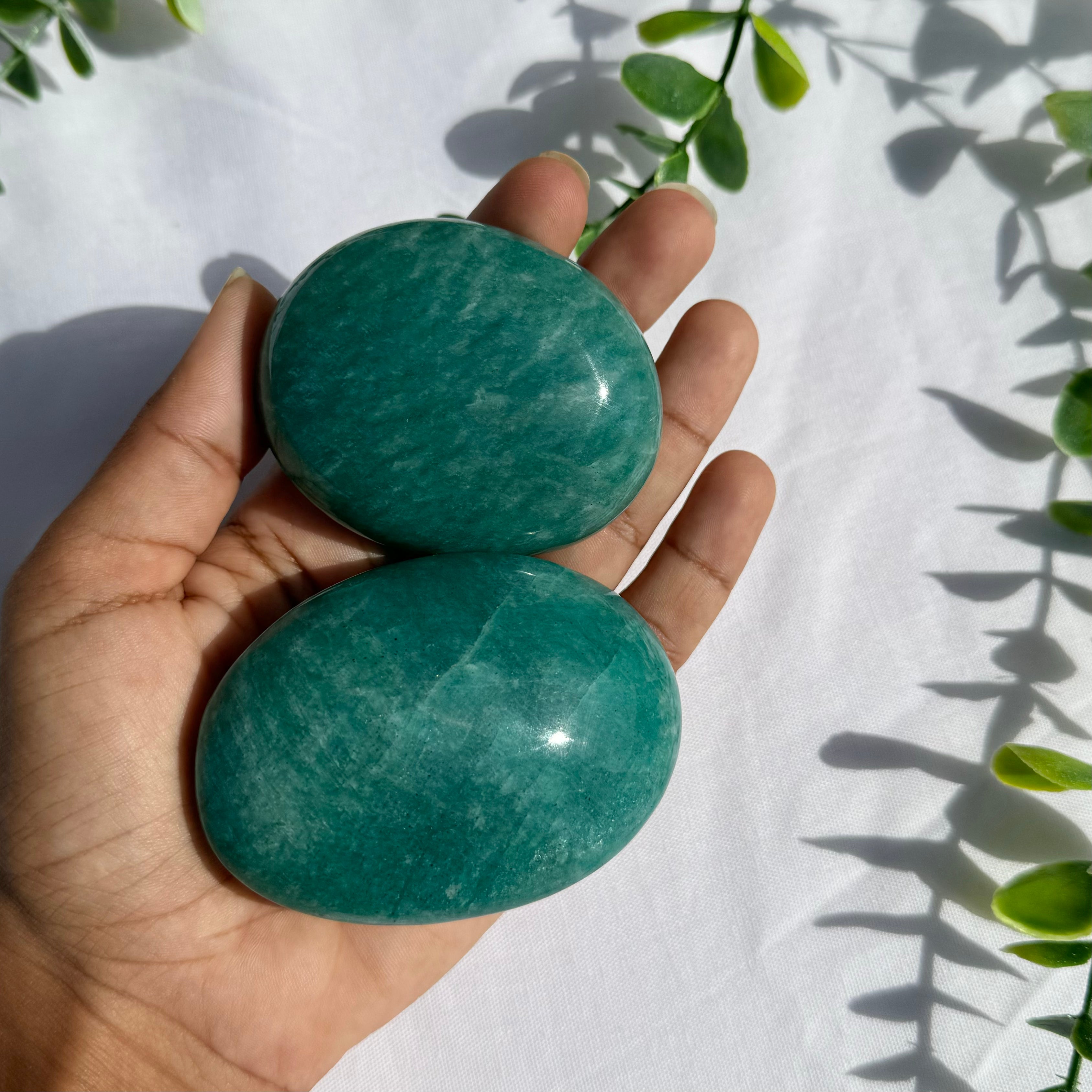 Galet en Amazonite