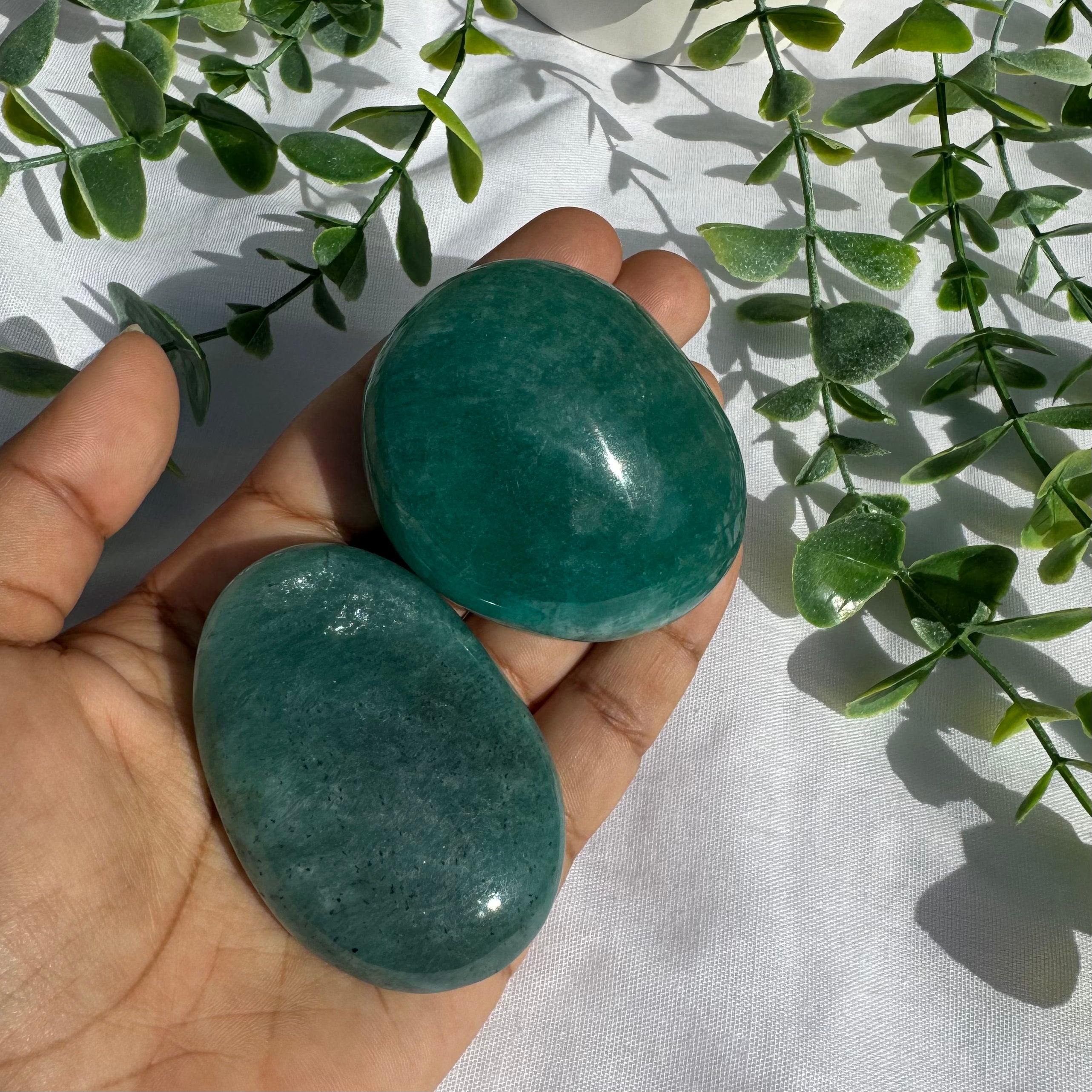 Galet en Amazonite