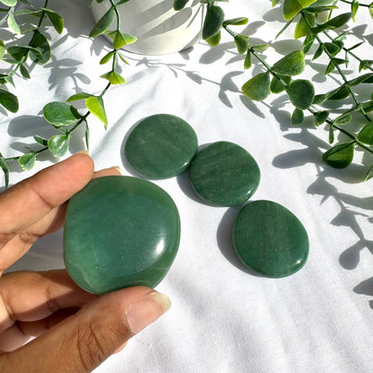 Galet plat en Aventurine